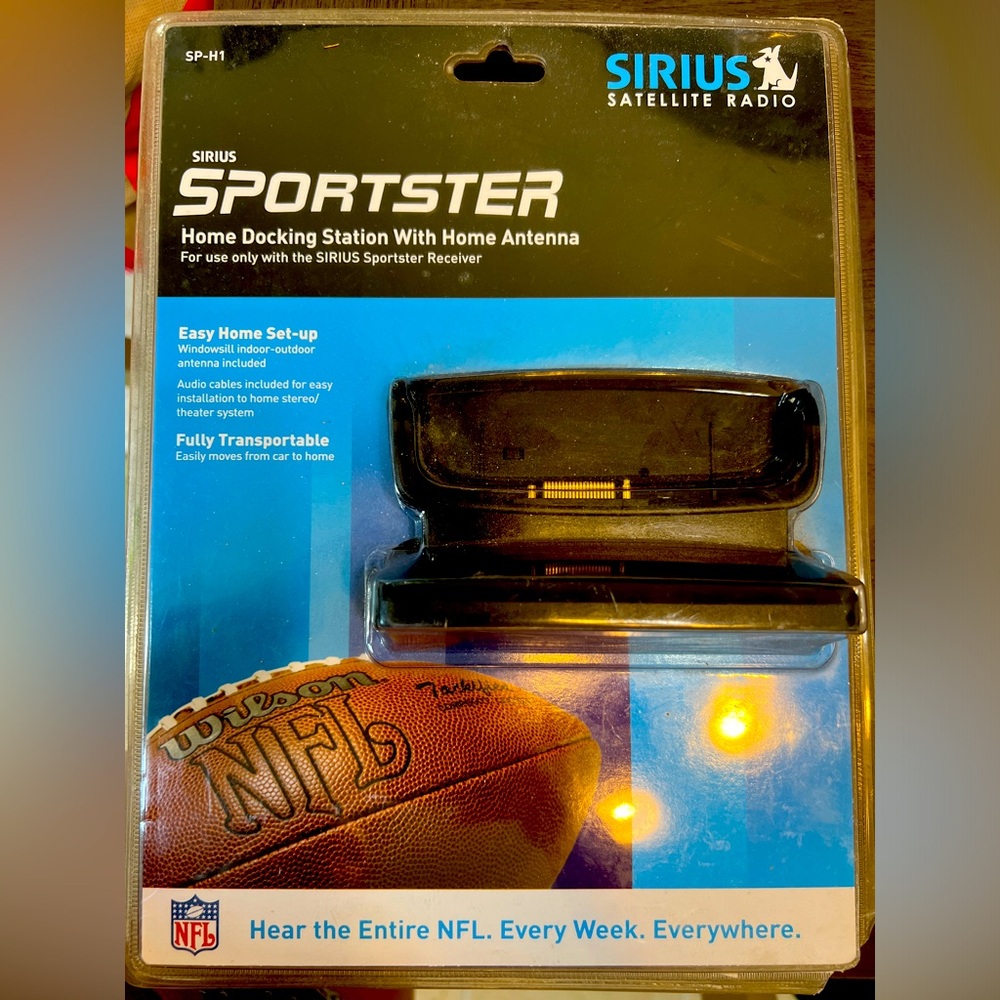Sirius Satellite Radio and Remote. Never opened.